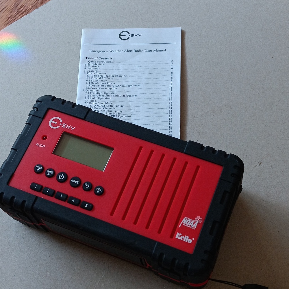 BN Emergency Weather Alert Radio